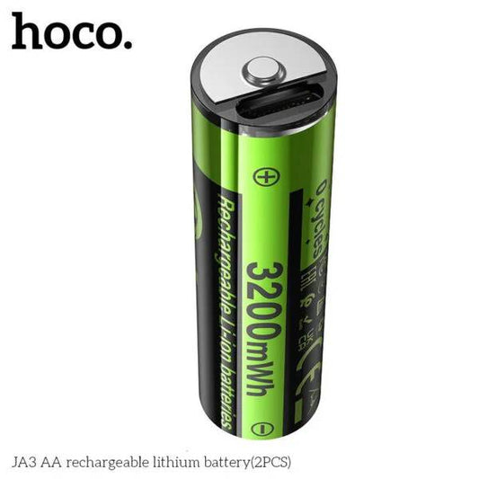 HOCO JA3 AA Rechargeable Lithium Battery (2PCS) (Pack of 96)