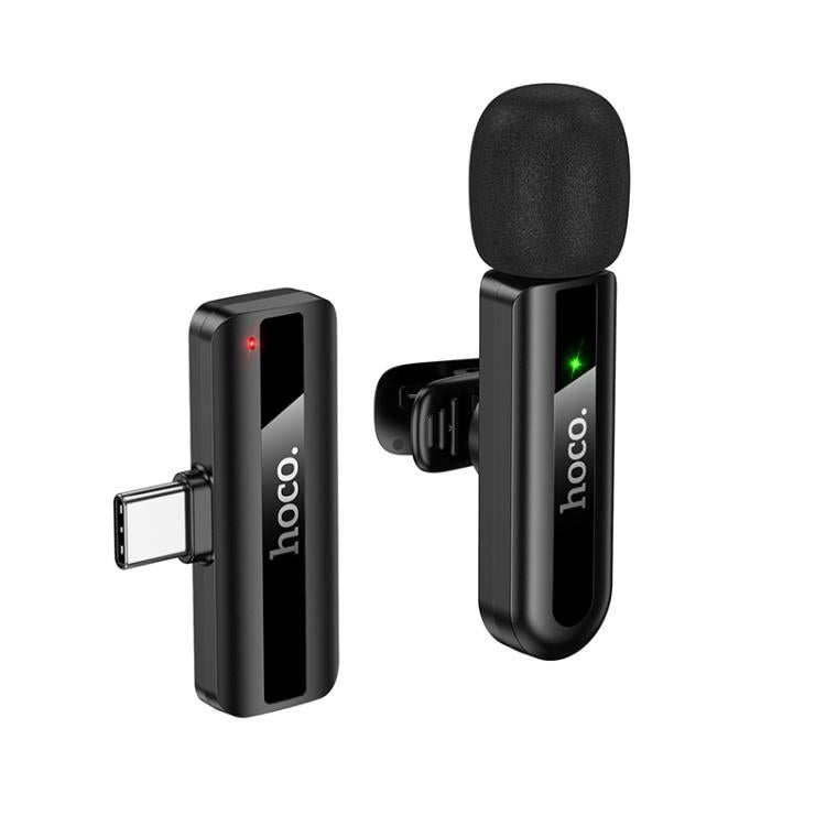 HOCO L20B Fair Wireless Microphone (iP/Type-C/3.5mm) (Pack of 220)