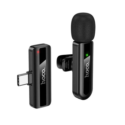 HOCO L20B Fair Wireless Microphone (iP/Type-C/3.5mm) (Pack of 220)
