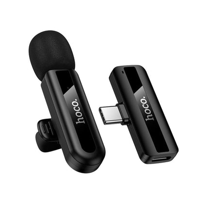 HOCO L20B Fair Wireless Microphone (iP/Type-C/3.5mm) (Pack of 220)