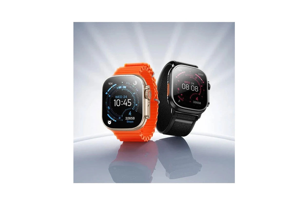 Y42 Ultra Smart Watch with Bluetooth Calling, 2.1” HD Display & Dual Straps (Pack of 50)